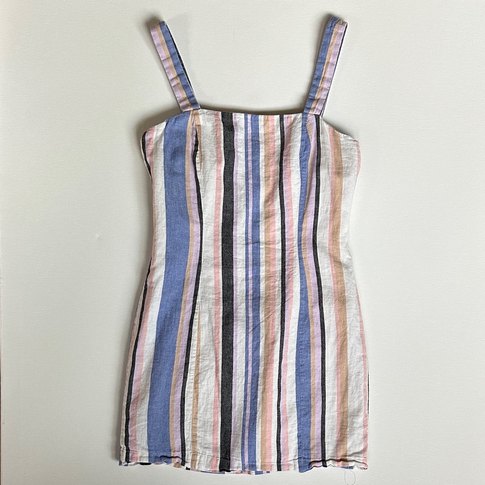 Forever 21 Multicolor Striped Dress